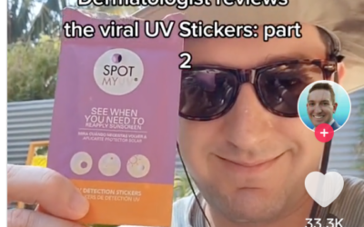 These TikTok-Famous UV Stickers Tell You When To Reapply Sunscreen